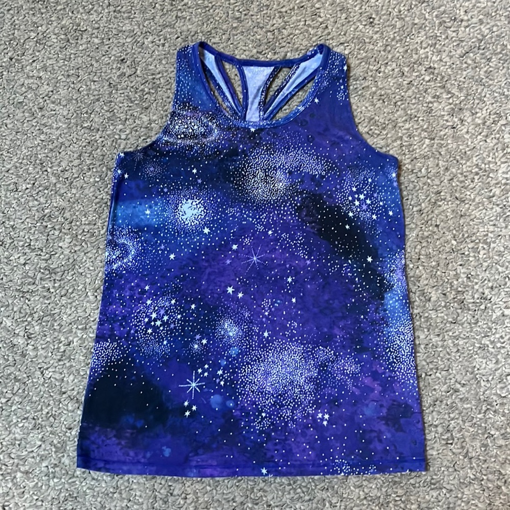 Galaxy style tank top